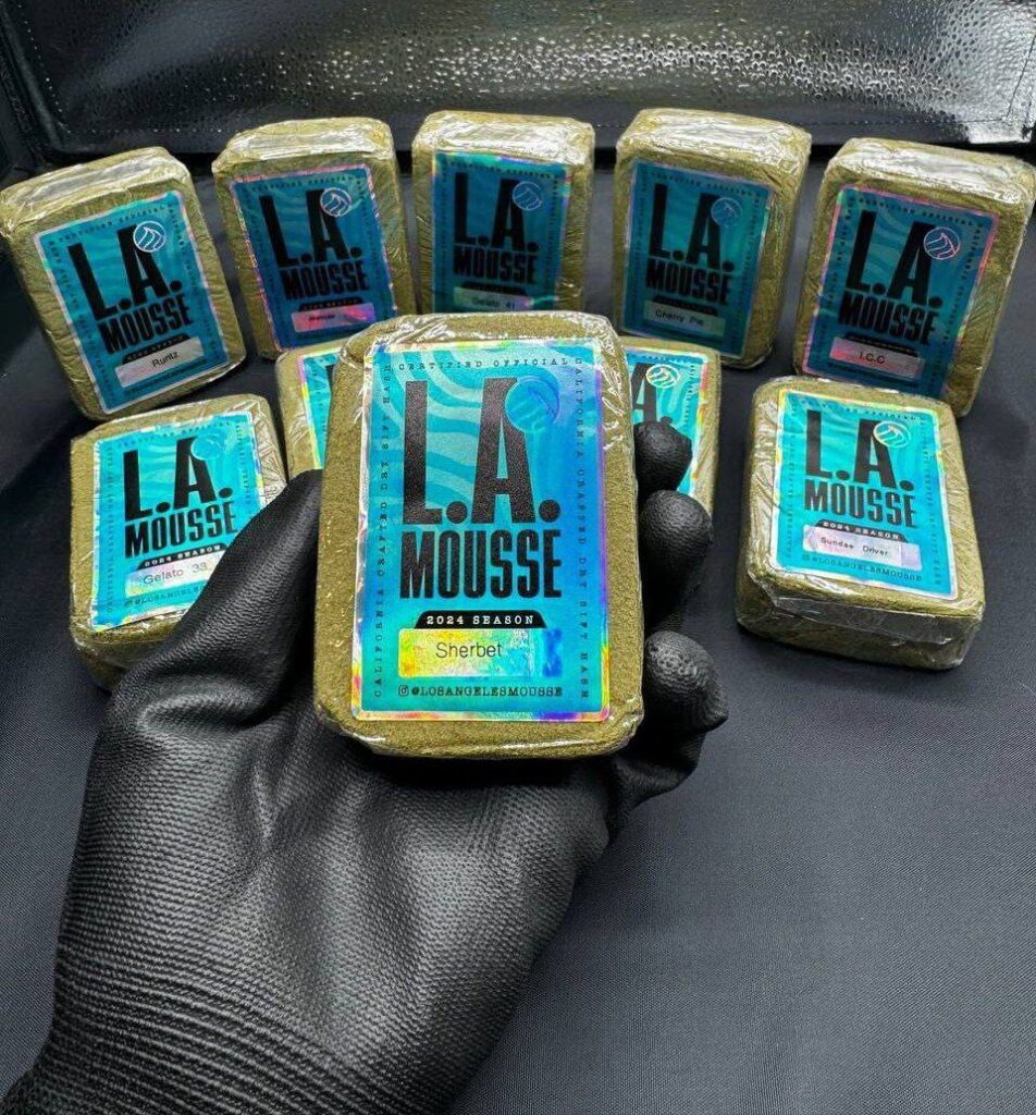 LA mousse Sherbet dry sift