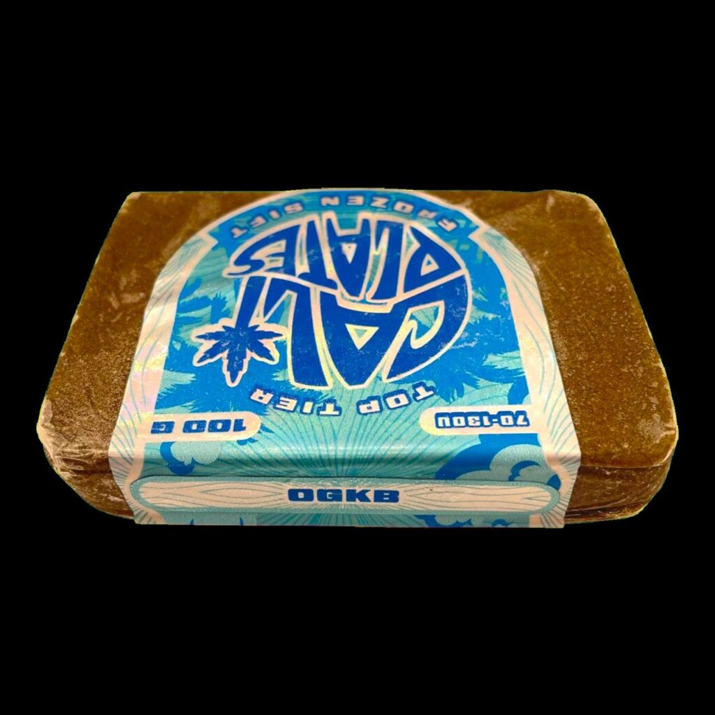 Cali Plates OG kush breath Frozen Sift Hash